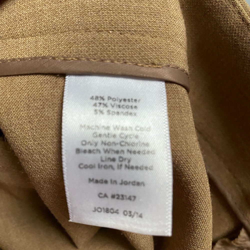 Talbots Signature beige dress pant